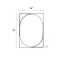 Geboltskirchen Modern Wall Mirror