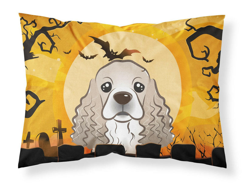 Halloween Cocker Spaniel Fabric Standard Pillowcase BB1774PILLOWCASE