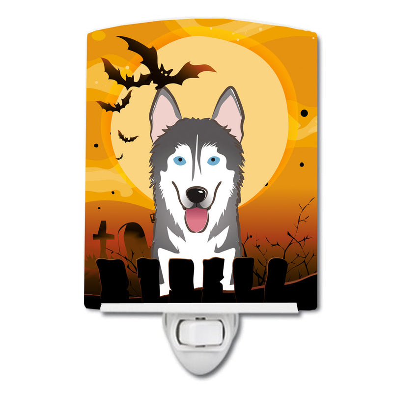 Halloween Alaskan Malamute Ceramic Night Light BB1776CNL