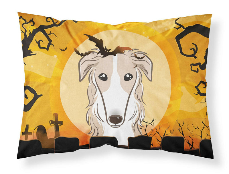 Halloween Borzoi Fabric Standard Pillowcase BB1786PILLOWCASE