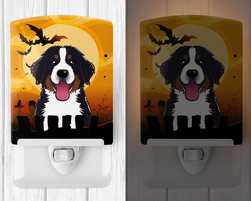 Halloween Bernese Mountain Dog Ceramic Night Light BB1795CNL