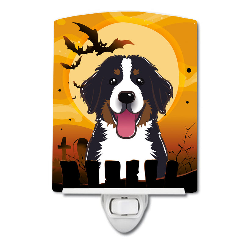 Halloween Bernese Mountain Dog Ceramic Night Light BB1795CNL