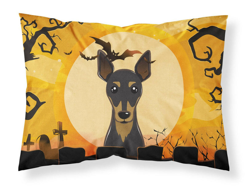 Halloween Min Pin Fabric Standard Pillowcase BB1798PILLOWCASE