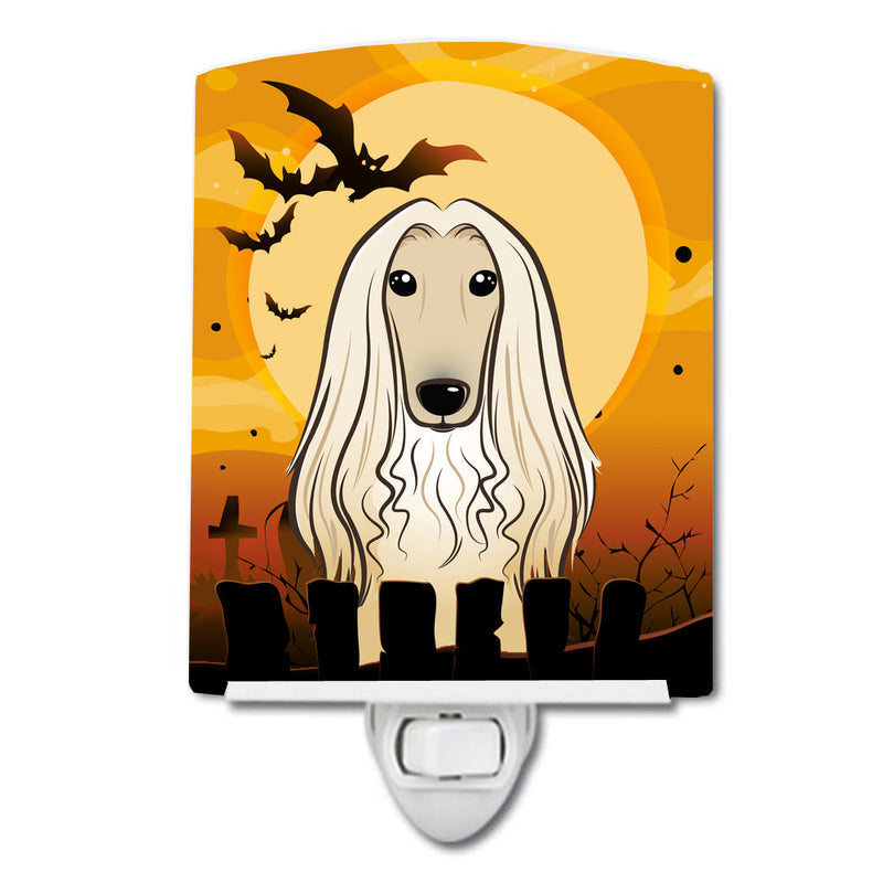 Halloween Afghan Hound Ceramic Night Light BB1802CNL