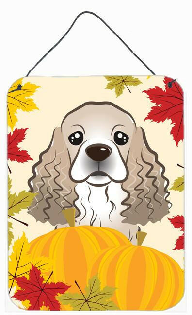 Cocker Spaniel Thanksgiving Wall or Door Hanging Prints BB2022DS1216