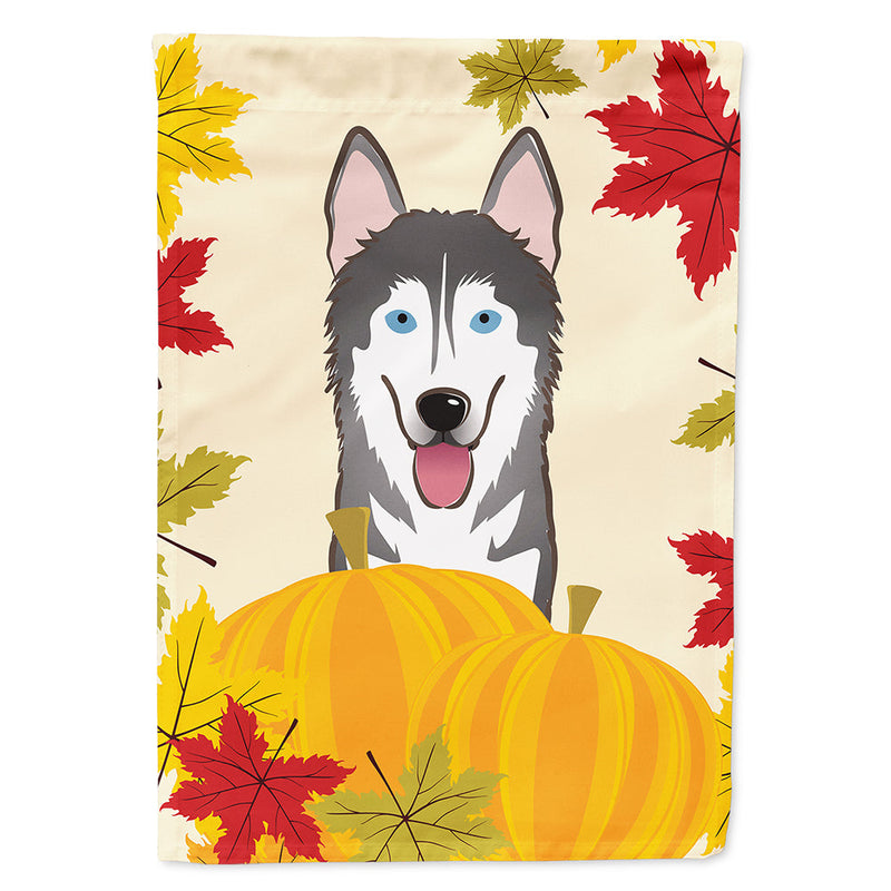 Alaskan Malamute Thanksgiving Flag Canvas House Size BB2024CHF