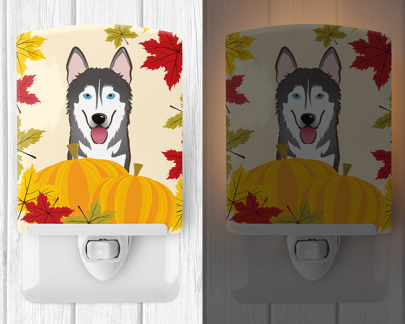 Alaskan Malamute Thanksgiving Ceramic Night Light BB2024CNL