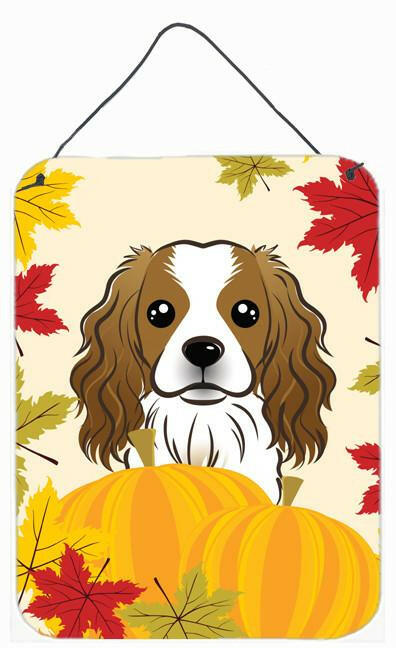 Cavalier Spaniel Thanksgiving Wall or Door Hanging Prints BB2030DS1216