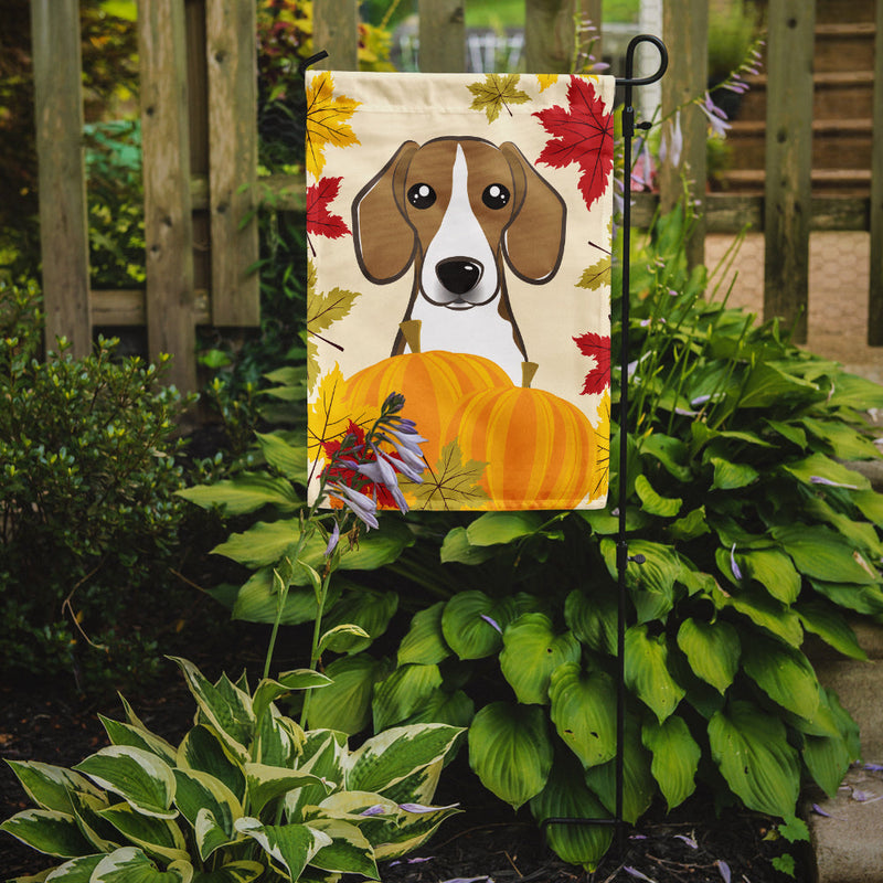 Beagle Thanksgiving Flag Garden Size BB2045GF