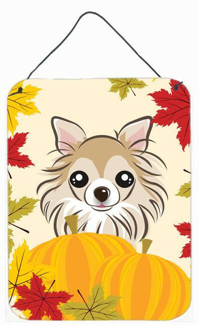 Chihuahua Thanksgiving Wall or Door Hanging Prints BB2057DS1216