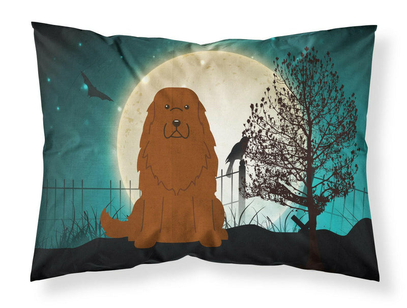 Halloween Scary Caucasian Shepherd Dog Fabric Standard Pillowcase BB2240PILLOWCASE