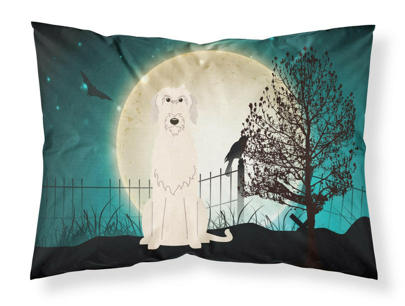 Halloween Scary Irish Wolfhound Fabric Standard Pillowcase BB2255PILLOWCASE