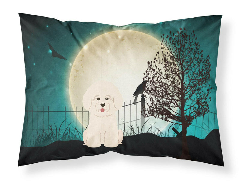 Halloween Scary Bichon Frise Fabric Standard Pillowcase BB2265PILLOWCASE