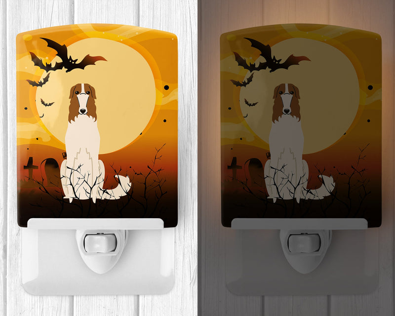 Halloween Borzoi Ceramic Night Light BB4289CNL