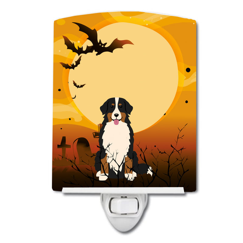 Halloween Bernese Mountain Dog Ceramic Night Light BB4302CNL