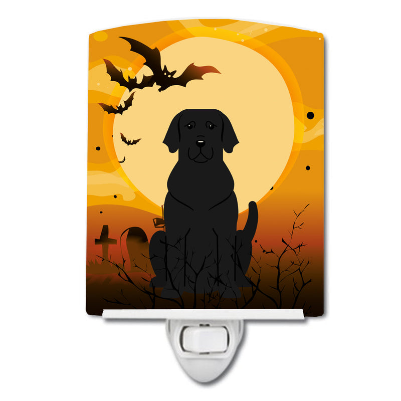 Halloween Black Labrador Ceramic Night Light BB4323CNL