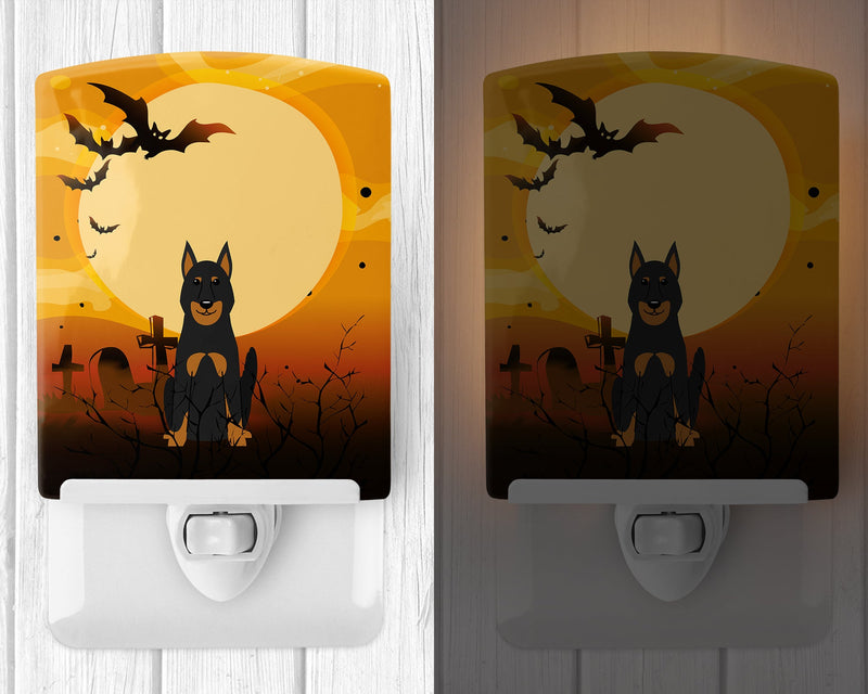 Halloween Beauce Shepherd Dog Ceramic Night Light BB4346CNL