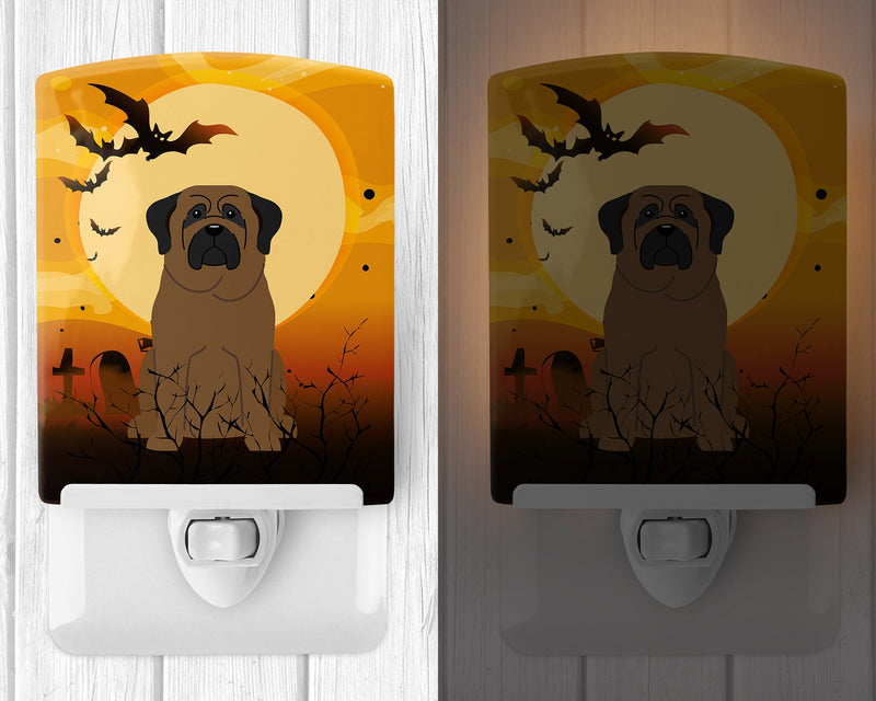 Halloween Bullmastiff Ceramic Night Light BB4350CNL