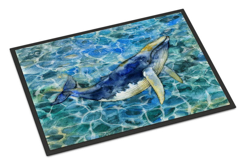 Humpback Whale Indoor or Outdoor Mat 18x27 BB5336MAT