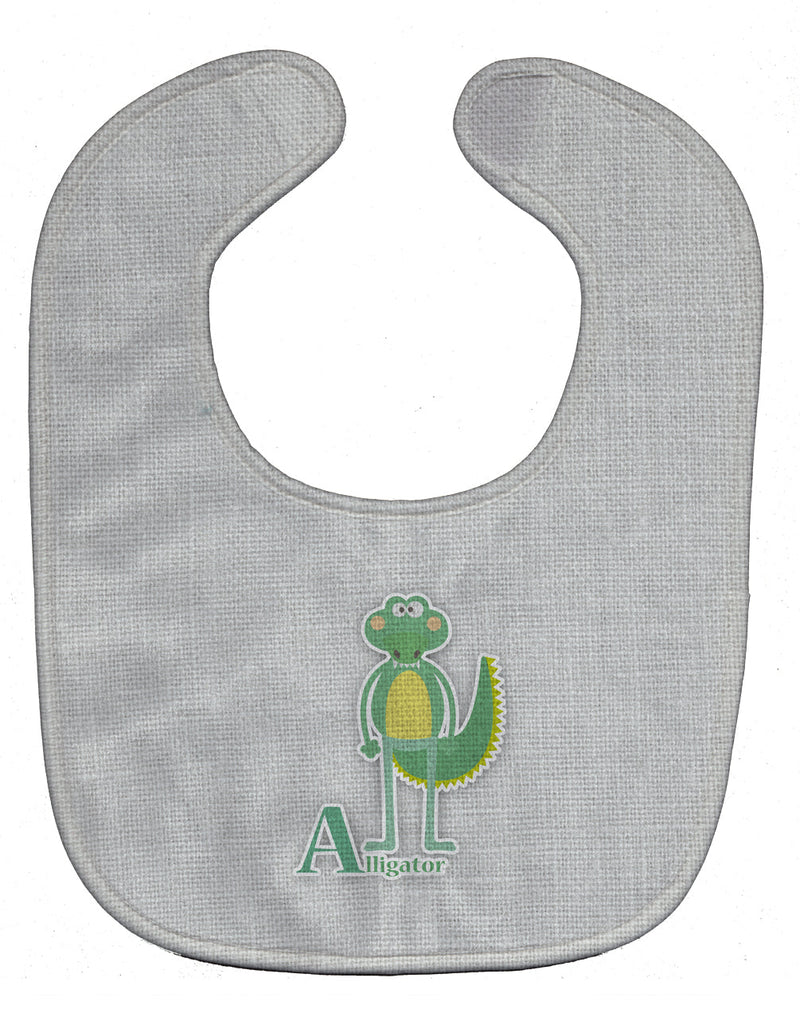 Alphabet A for Alligator Baby Bib BB5726BIB