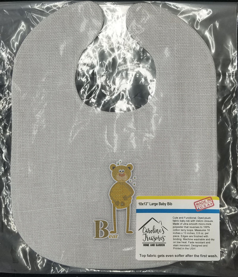 Alphabet B for Bear Baby Bib BB5727BIB