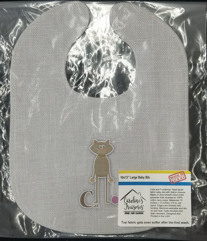 Alphabet C for Cat Baby Bib BB5728BIB