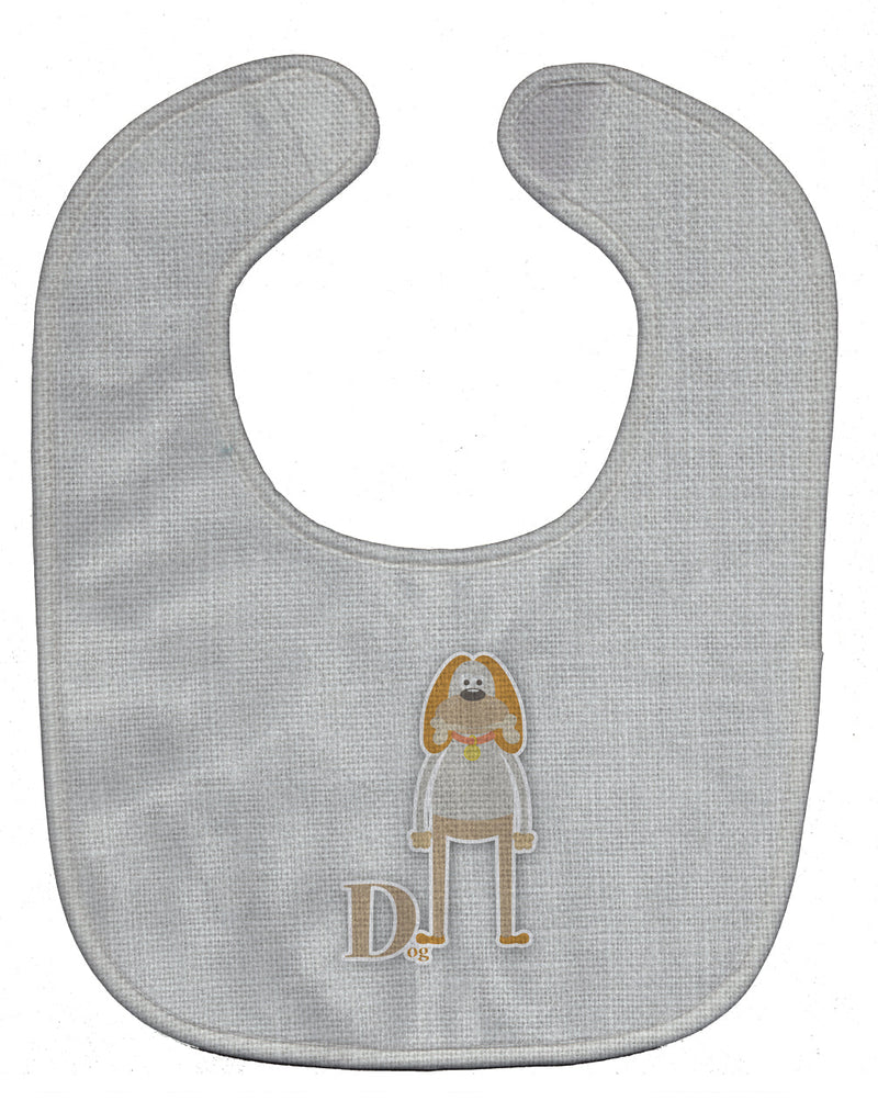 Alphabet D for Dog Baby Bib BB5729BIB