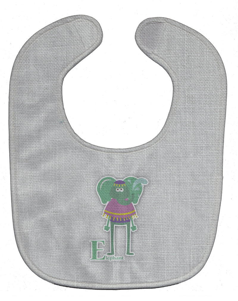 Alphabet E for Elephant Baby Bib BB5730BIB