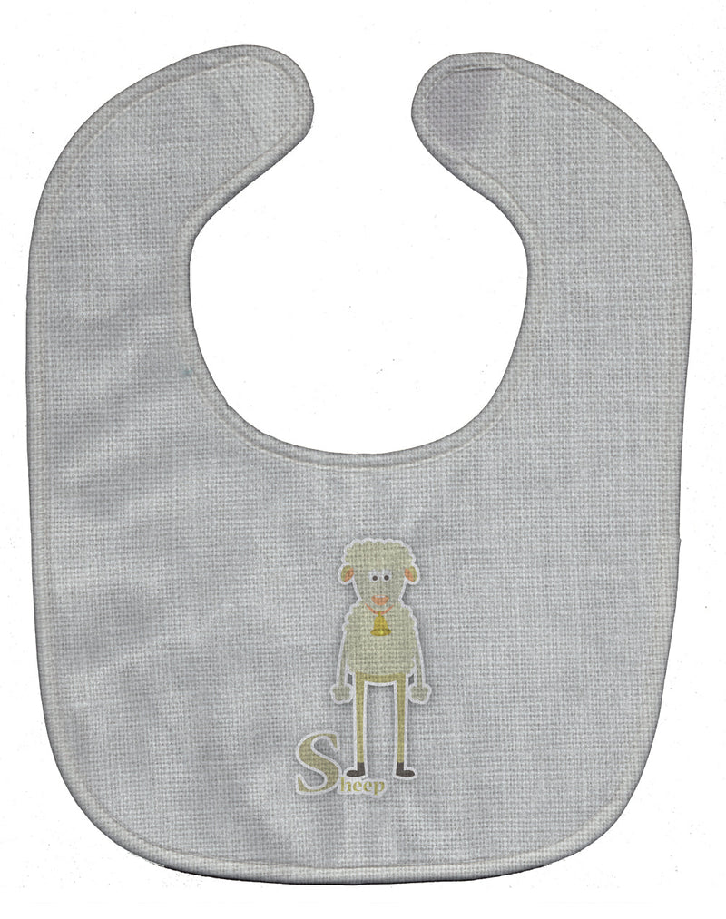 Alphabet S for Sheep Baby Bib BB5744BIB