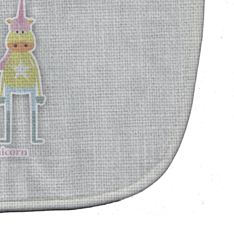 Alphabet U for Unicorn Baby Bib BB5746BIB