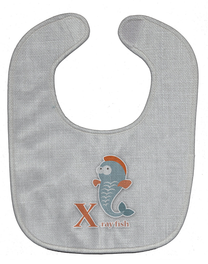 Alphabet X for Xray Fish Baby Bib BB5749BIB