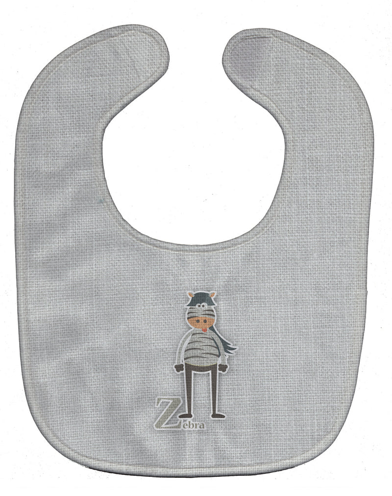 Alphabet Z for Zebra Baby Bib BB5751BIB