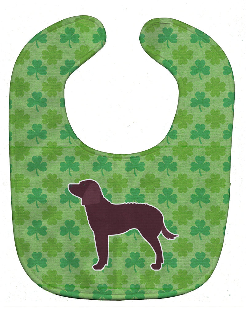 American Water Spaniel Shamrocks  Baby Bib BB6406BIB