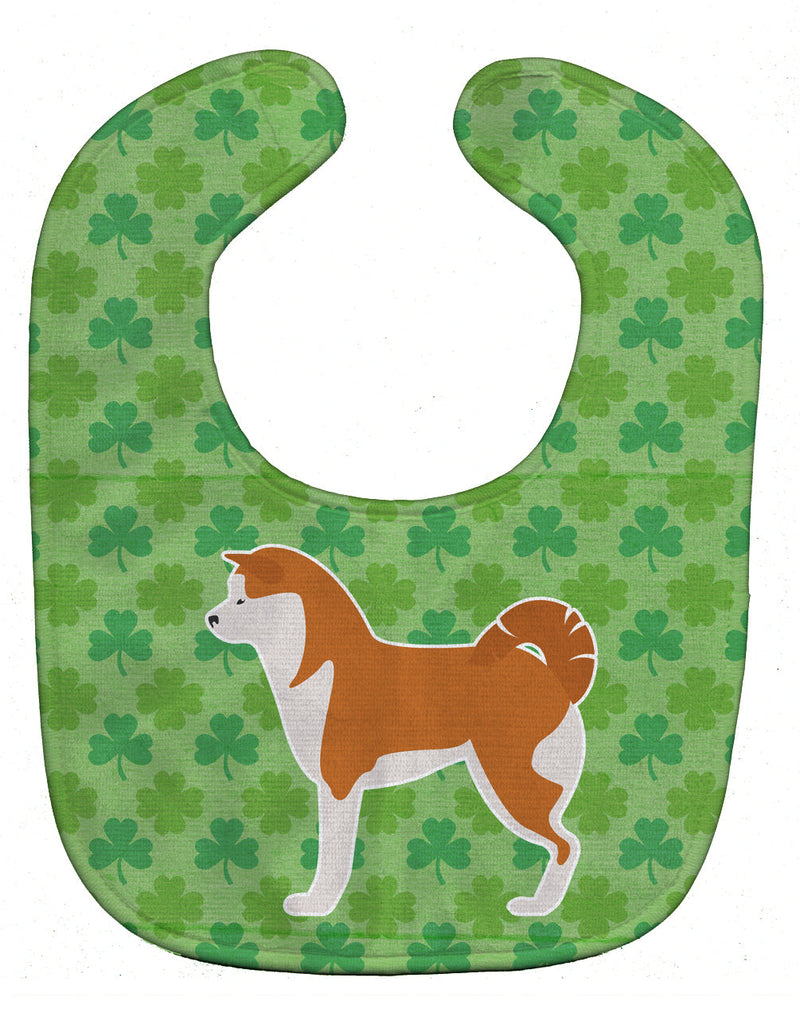 Akita Shamrocks  Baby Bib BB6477BIB