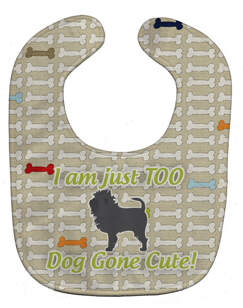 Affenpinscher Dog Gone Cute Baby Bib BB6553BIB