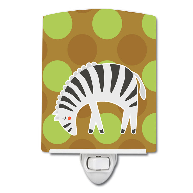 Zebra Ceramic Night Light BB6787CNL