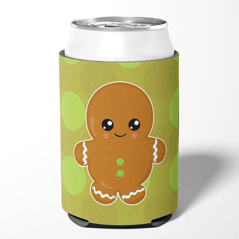 Christmas Gingerbread Man Can or Bottle Hugger BB6816CC