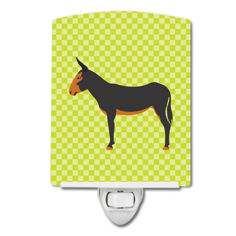 Catalan Donkey Green Ceramic Night Light BB7681CNL