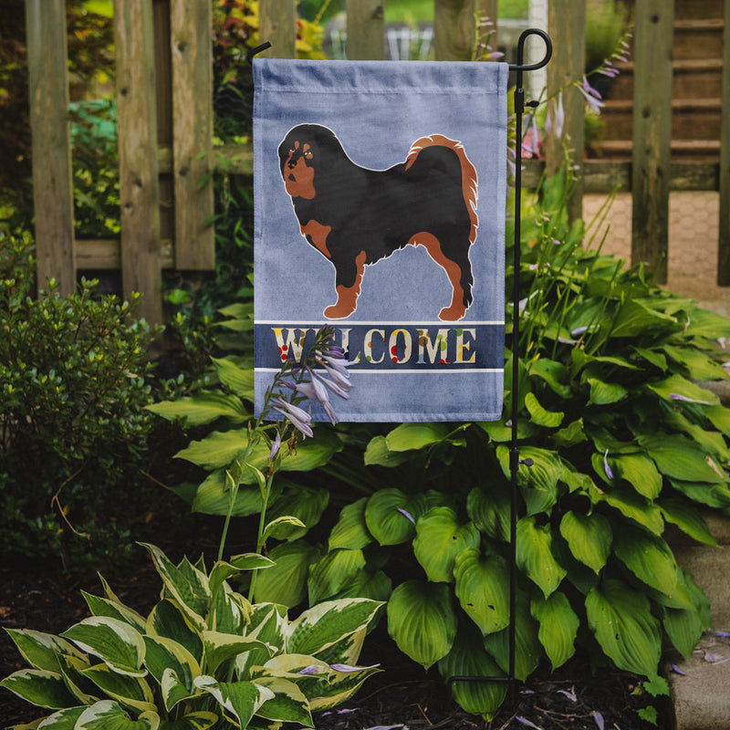 Tibetan Mastiff Welcome Flag Garden Size BB8326GF