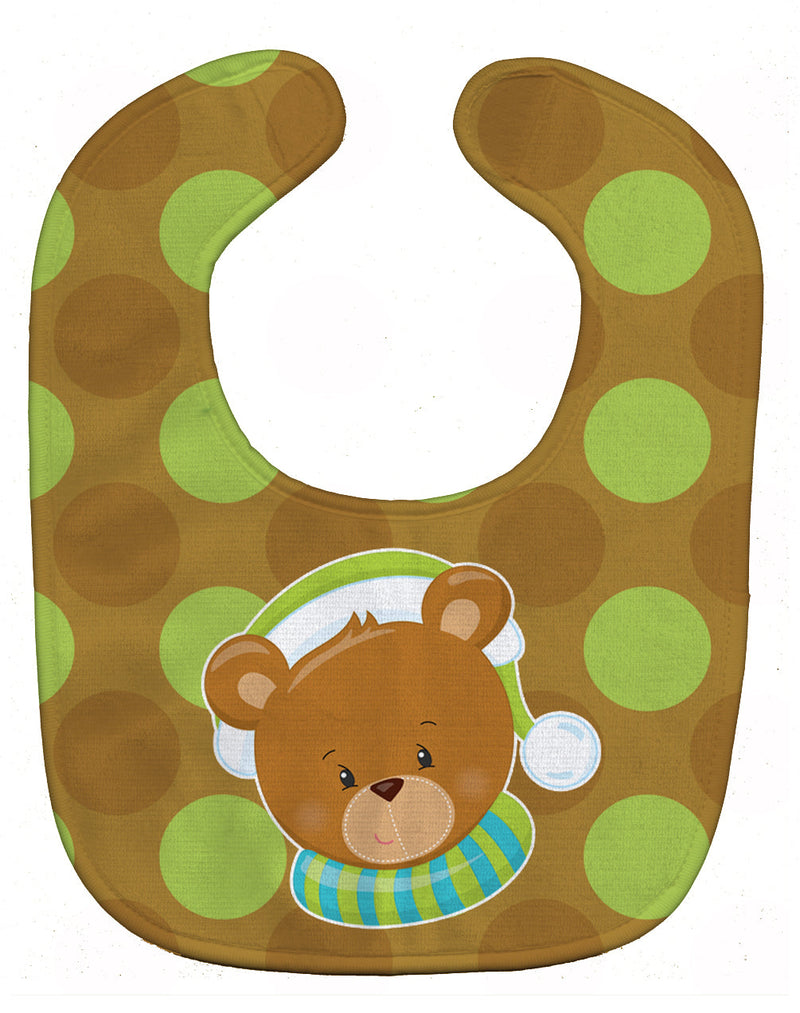 Christmas Blonde Girl Elf Baby Bib BB8673BIB