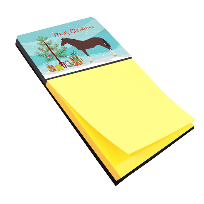 English Thoroughbred Horse Christmas Sticky Note Holder BB9280SN