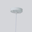 24 Inch Bevis 3-Light White Wabi-sabi Island Pendant Light