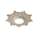 22 Inch White Modern Sunburst Flush Mount LED Lighting