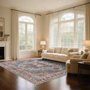 7ft x 5ft Vintage Indoor Non-Slip Washable Large  Area Rugs for Bedroom Living Room