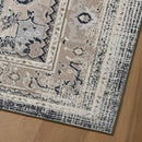 7ft x 5ft Vintage Indoor Non-Slip Washable Large  Area Rugs for Bedroom Living Room