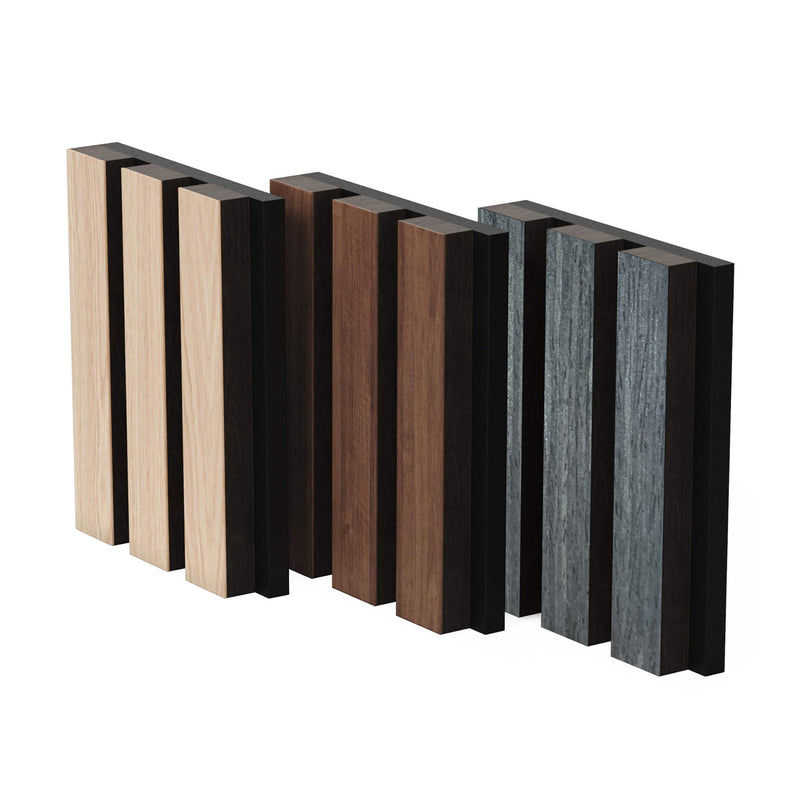 2 Pack Veneer Sound Acoustic Wood Wall Panels