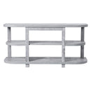 Decorative Modern 48" TV Stand with 18" Insert Electric Fireplace