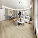 SPC Laminate Flooring Crystal Lake - 0.26" Thickness, Enhenced Bevel - 1.5mm Pad Attached-Super protect - DC Collection room view
