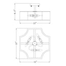 Bertha Led Flush Mount Ceiling Light