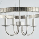 4-Light Iron Modern Island Pendant Lighting with Acrylic Lens